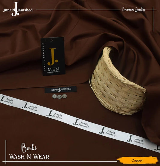J. Junaid Jamshed wash and Wear Booski - Copper